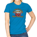 Its what's Inside that Counts - Womens T-Shirts RIPT Apparel Small / Sapphire