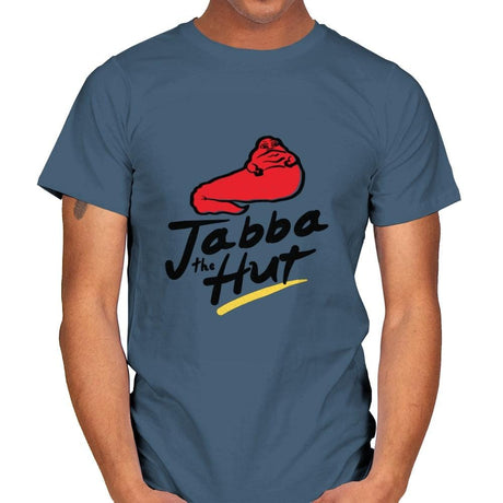 Jabba Hut - Mens T-Shirts RIPT Apparel Small / Indigo Blue
