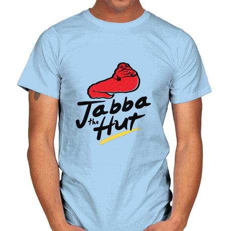 Jabba Hut - Mens T-Shirts RIPT Apparel Small / Light Blue