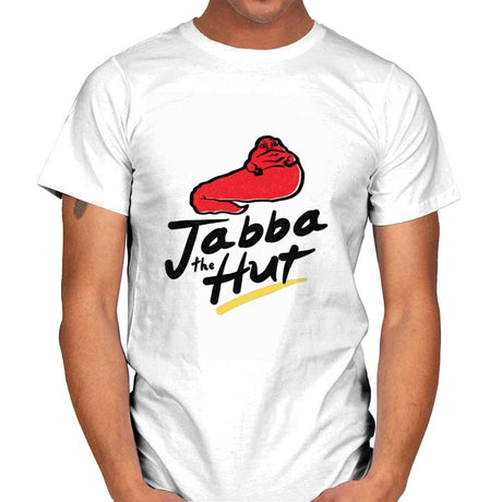 Jabba Hut - Mens T-Shirts RIPT Apparel Small / White