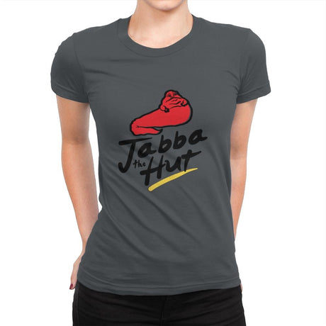 Jabba Hut - Womens Premium T-Shirts RIPT Apparel Small / Heavy Metal