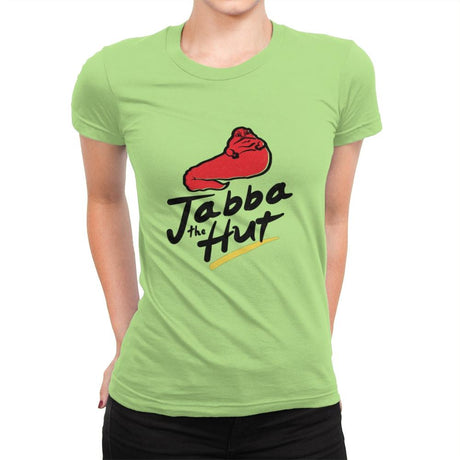 Jabba Hut - Womens Premium T-Shirts RIPT Apparel Small / Mint