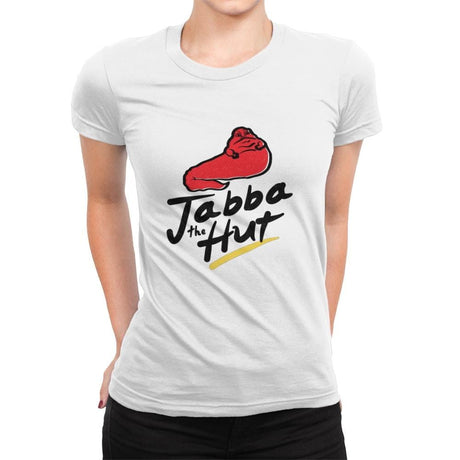 Jabba Hut - Womens Premium T-Shirts RIPT Apparel Small / White