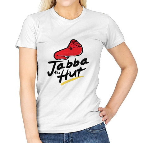 Jabba Hut - Womens T-Shirts RIPT Apparel Small / White