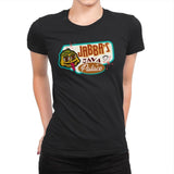 Jabba’s Java Palace - Womens Premium T-Shirts RIPT Apparel Small / Black