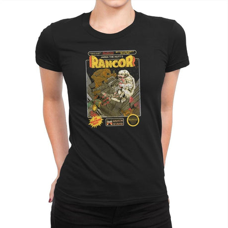 Jabba's Rancor Exclusive - Womens Premium T-Shirts RIPT Apparel Small / Black