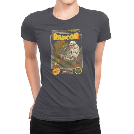 Jabba's Rancor Exclusive - Womens Premium T-Shirts RIPT Apparel Small / Heavy Metal