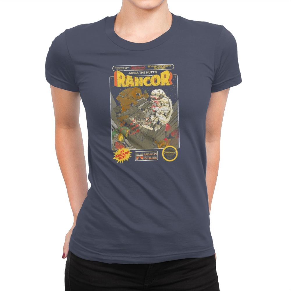 Jabba's Rancor Exclusive - Womens Premium T-Shirts RIPT Apparel Small / Indigo