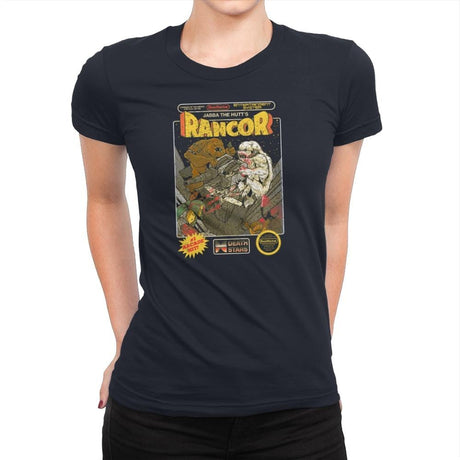 Jabba's Rancor Exclusive - Womens Premium T-Shirts RIPT Apparel Small / Midnight Navy