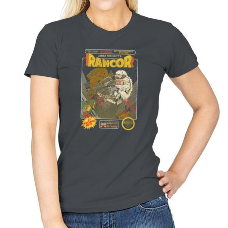 Jabba's Rancor Exclusive - Womens T-Shirts RIPT Apparel Small / Charcoal
