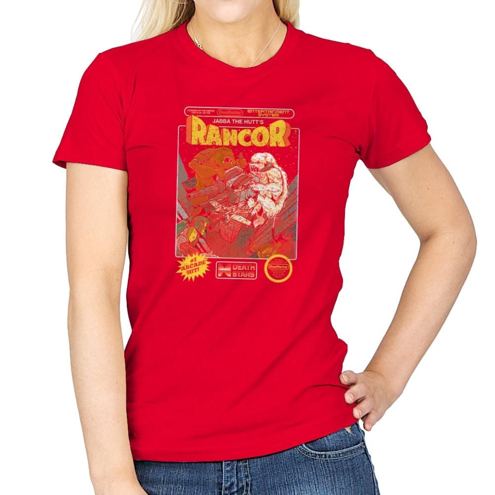 Jabba's Rancor Exclusive - Womens T-Shirts RIPT Apparel Small / Red