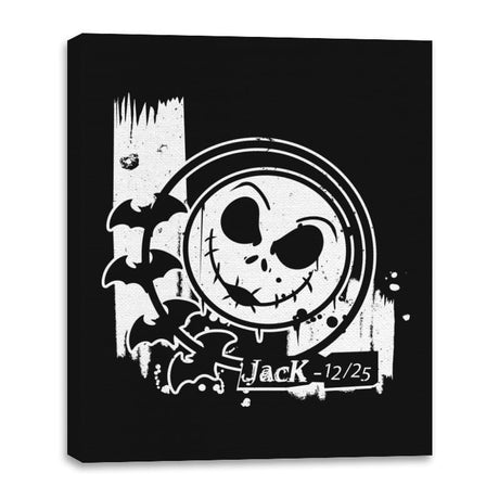 Jack 12/25 - Canvas Wraps Canvas Wraps RIPT Apparel 16x20 / Black