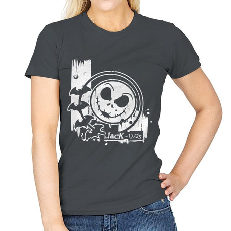 Jack 12/25 - Womens T-Shirts RIPT Apparel Small / Charcoal