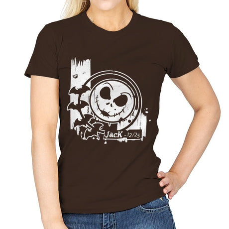 Jack 12/25 - Womens T-Shirts RIPT Apparel Small / Dark Chocolate