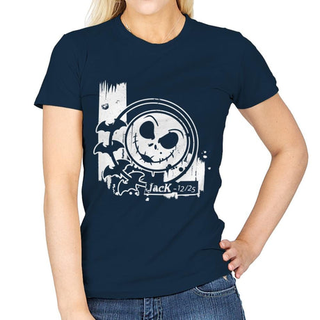 Jack 12/25 - Womens T-Shirts RIPT Apparel Small / Navy
