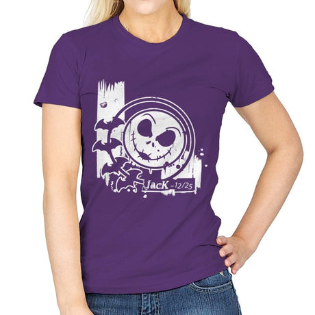 Jack 12/25 - Womens T-Shirts RIPT Apparel Small / Purple