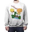 Jack and Ted - Crew Neck Sweatshirt Crew Neck Sweatshirt RIPT Apparel Small / White