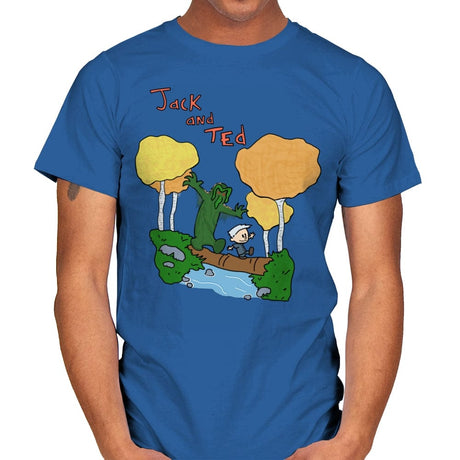 Jack and Ted - Mens T-Shirts RIPT Apparel Small / Royal