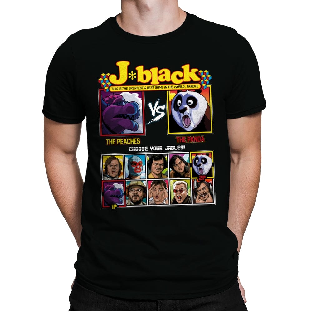 Jack Black Fighter - Shirt Club - Mens Premium T-Shirts RIPT Apparel Small / Black
