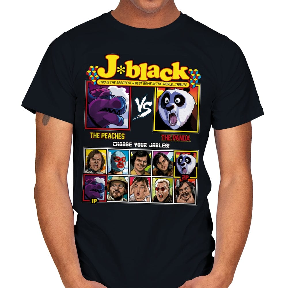 Jack Black Fighter - Shirt Club - Mens T-Shirts RIPT Apparel Small / Black