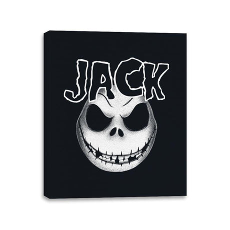 Jack Is Back - Canvas Wraps Canvas Wraps RIPT Apparel 11x14 / Black