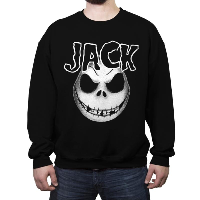 Jack Is Back - Crew Neck Sweatshirt Crew Neck Sweatshirt RIPT Apparel Small / Black