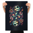 Jack of Skeletons - Prints Posters RIPT Apparel 18x24 / Black