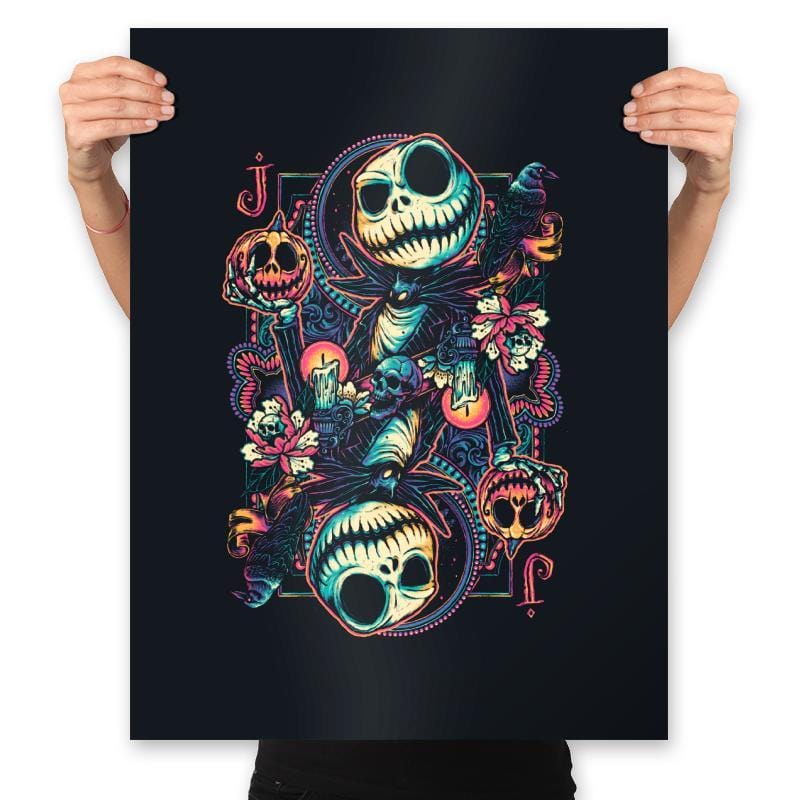 Jack of Skeletons - Prints Posters RIPT Apparel 18x24 / Black