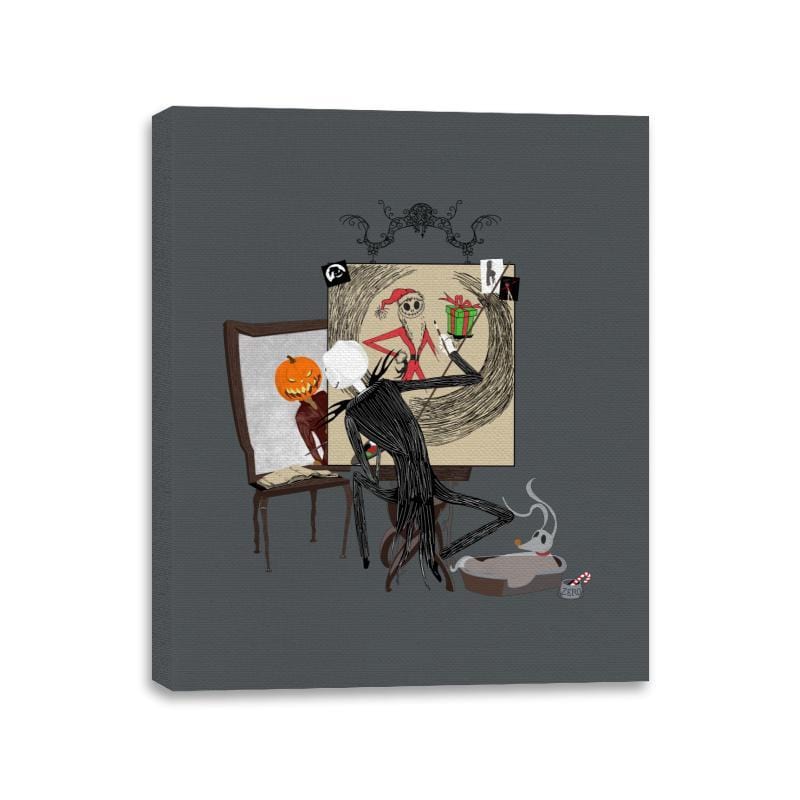 Jack Rockwell - Canvas Wraps Canvas Wraps RIPT Apparel 11x14 / Charcoal