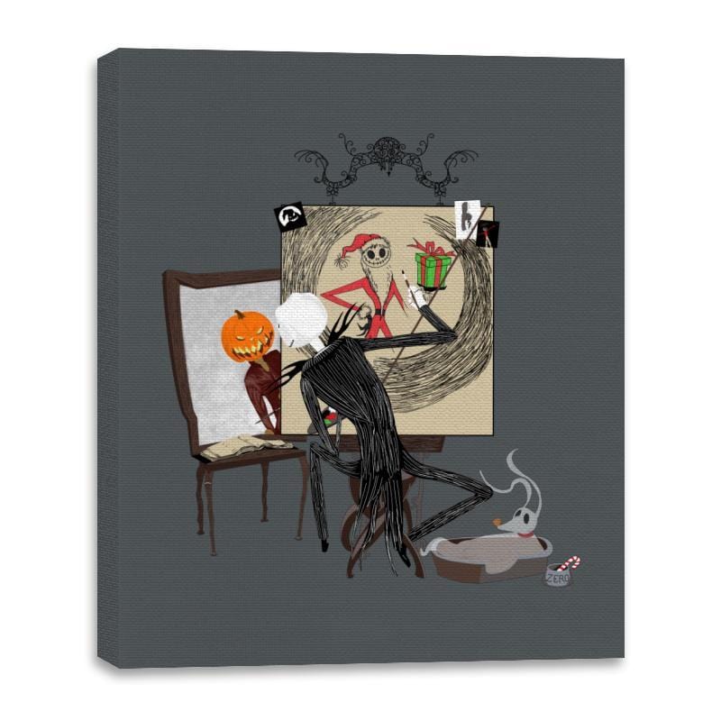Jack Rockwell - Canvas Wraps Canvas Wraps RIPT Apparel 16x20 / Charcoal