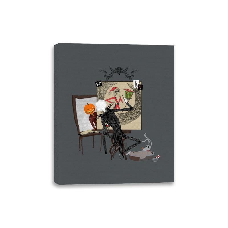 Jack Rockwell - Canvas Wraps Canvas Wraps RIPT Apparel 8x10 / Charcoal