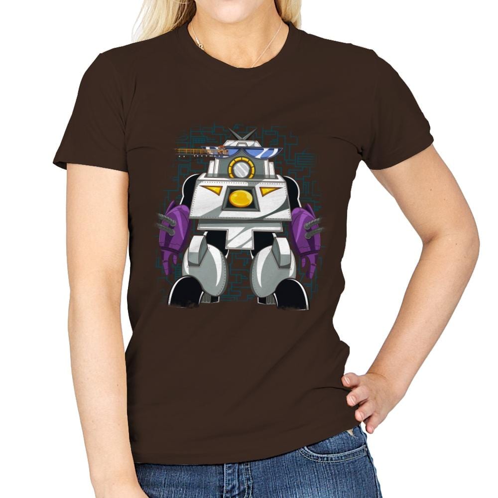 Jaeger Dexo-2000 - Womens T-Shirts RIPT Apparel Small / Dark Chocolate
