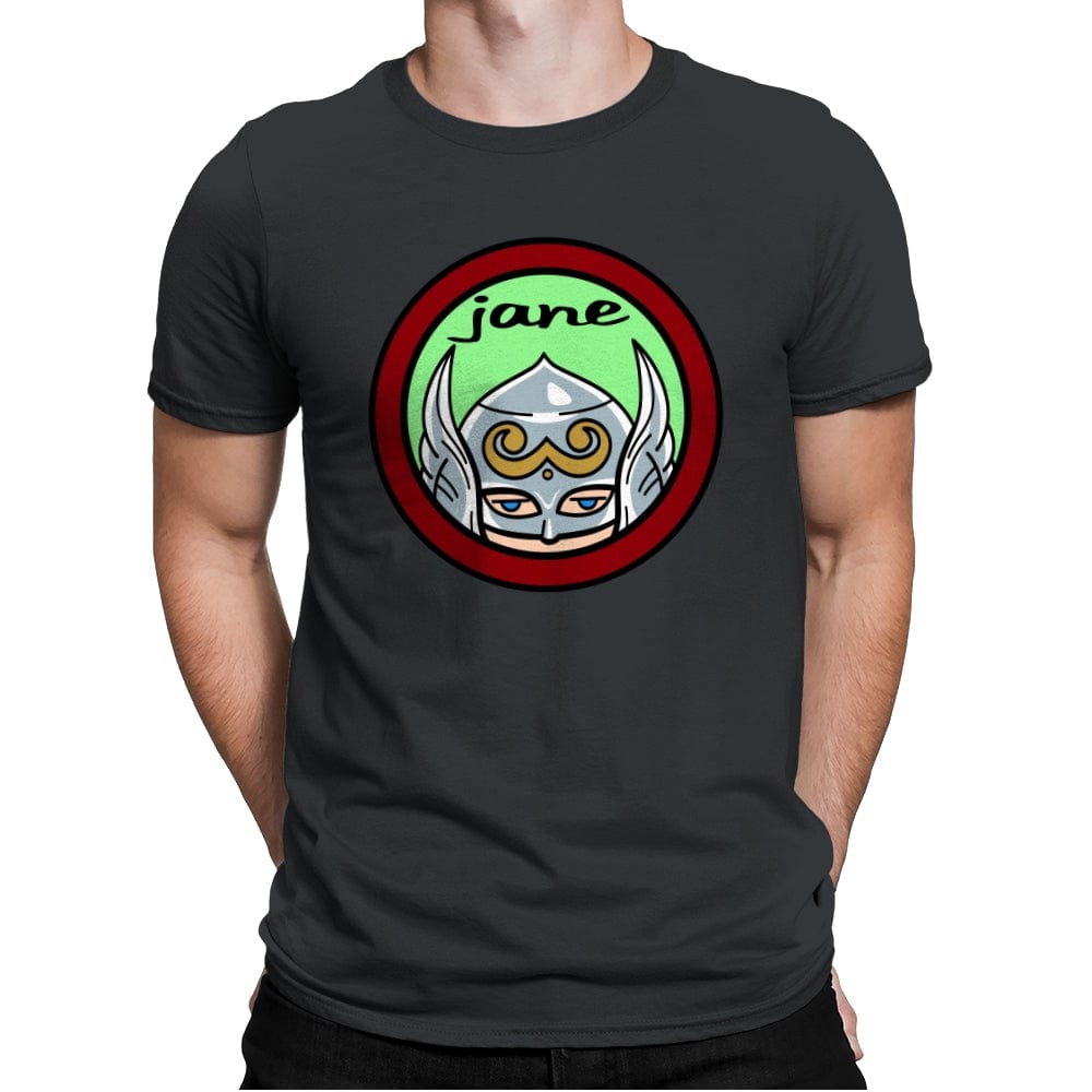 Jane - Mens Premium T-Shirts RIPT Apparel Small / Heavy Metal