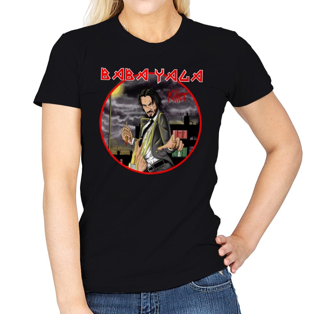 Jareth in the Moon - Womens T-Shirts RIPT Apparel Small / Black