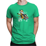 Jasmine and Rajah Exclusive - Mens Premium T-Shirts RIPT Apparel Small / Kelly Green