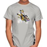 Jasmine and Rajah Exclusive - Mens T-Shirts RIPT Apparel Small / Ice Grey