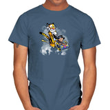 Jasmine and Rajah Exclusive - Mens T-Shirts RIPT Apparel Small / Indigo Blue