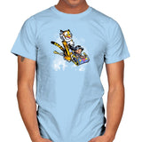 Jasmine and Rajah Exclusive - Mens T-Shirts RIPT Apparel Small / Light Blue