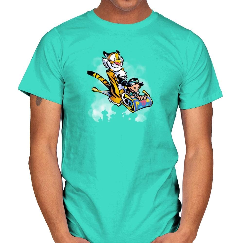 Jasmine and Rajah Exclusive - Mens T-Shirts RIPT Apparel Small / Mint Green