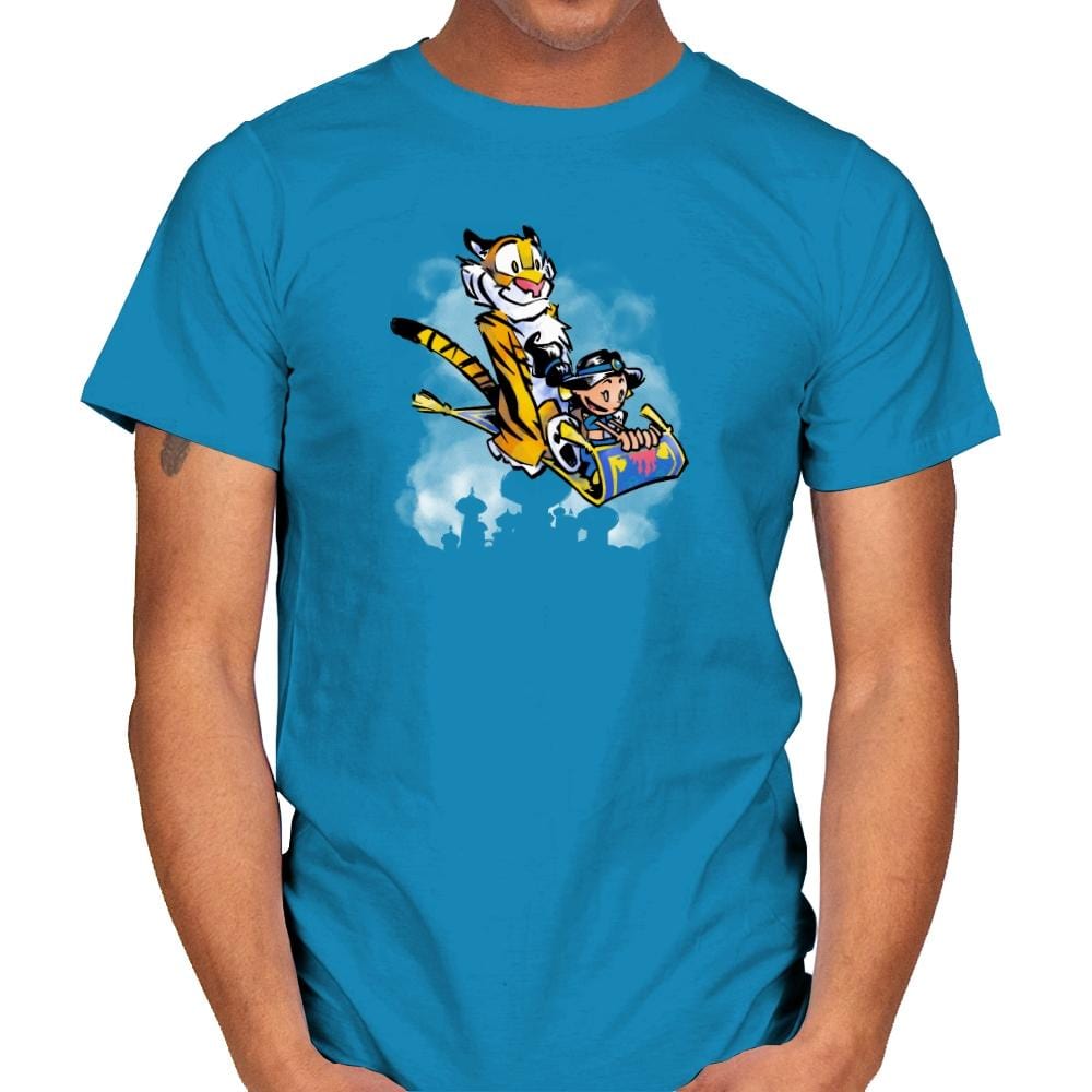 Jasmine and Rajah Exclusive - Mens T-Shirts RIPT Apparel Small / Sapphire