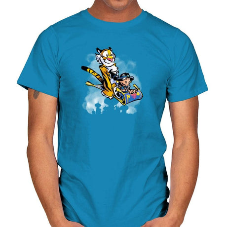 Jasmine and Rajah Exclusive - Mens T-Shirts RIPT Apparel Small / Sapphire