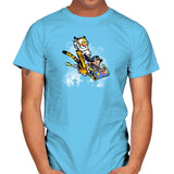 Jasmine and Rajah Exclusive - Mens T-Shirts RIPT Apparel Small / Sky