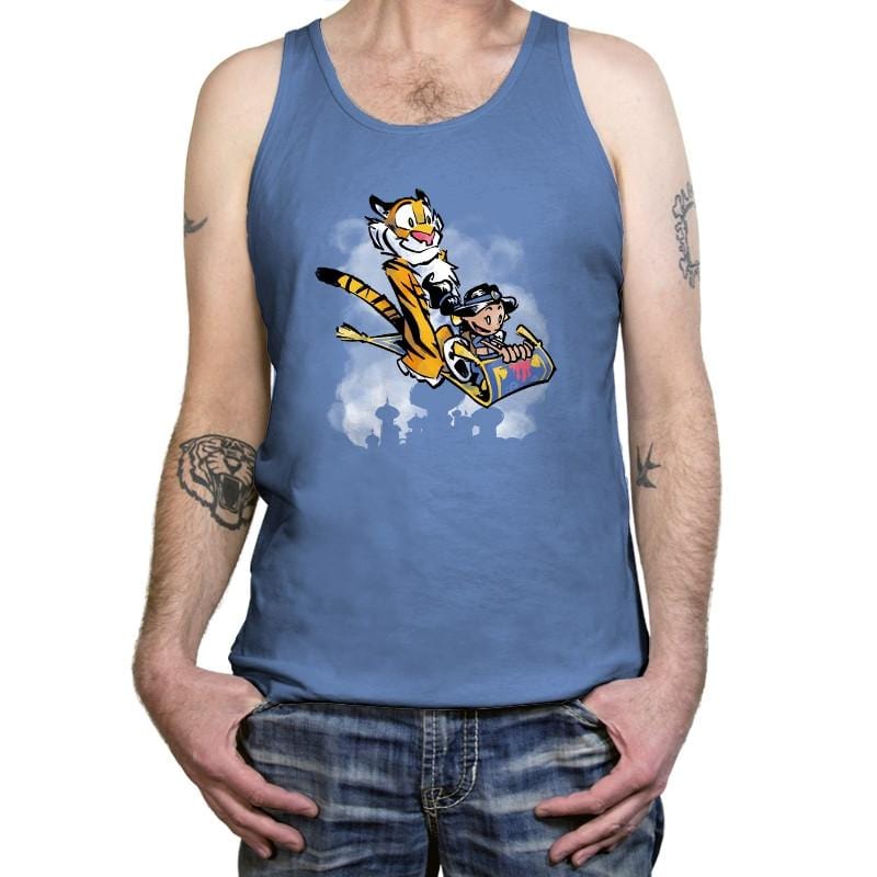 Jasmine and Rajah Exclusive - Tanktop Tanktop RIPT Apparel X-Small / Blue Triblend