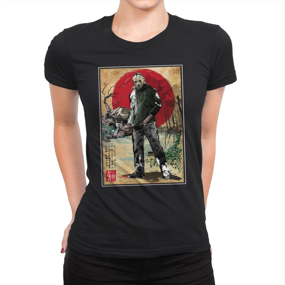 Jason in Japan - Womens Premium T-Shirts RIPT Apparel Small / Black
