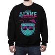 Jason makes Manhattan - Crew Neck Sweatshirt Crew Neck Sweatshirt RIPT Apparel Small / Black