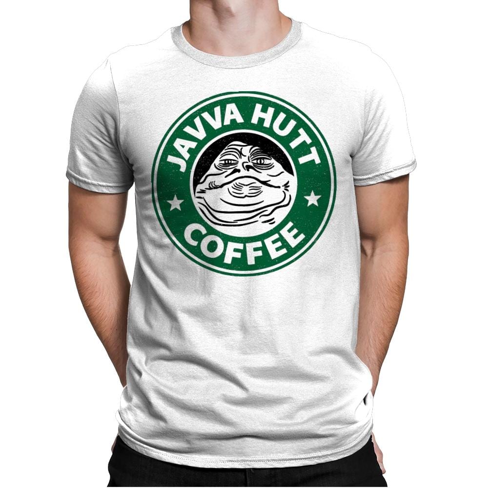 Javva Hutt - Mens Premium T-Shirts RIPT Apparel Small / White