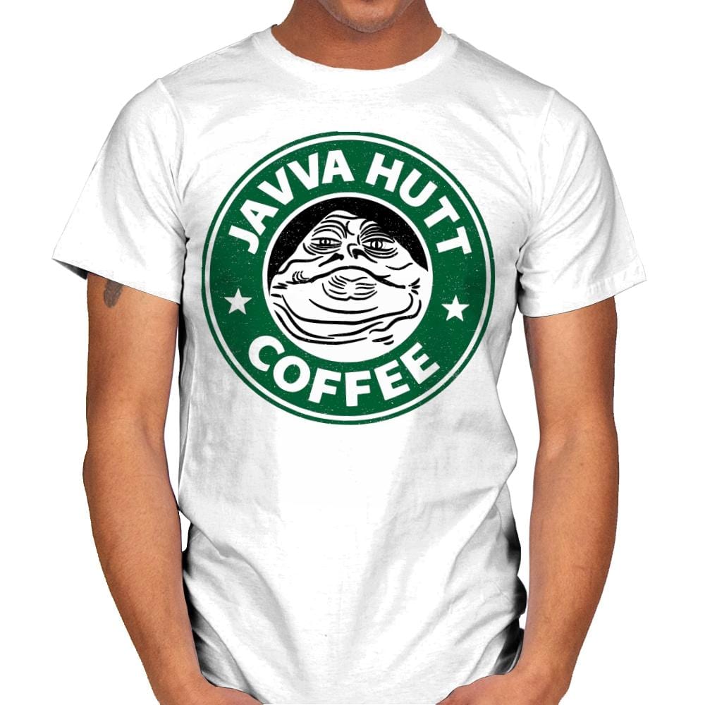 Javva Hutt - Mens T-Shirts RIPT Apparel Small / White