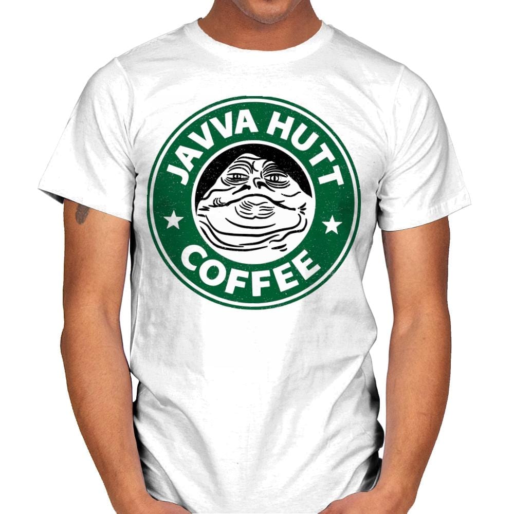 Javva Hutt - Mens T-Shirts RIPT Apparel Small / White