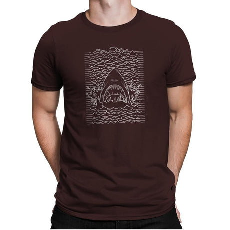Jaw Division Exclusive - Mens Premium T-Shirts RIPT Apparel Small / Dark Chocolate