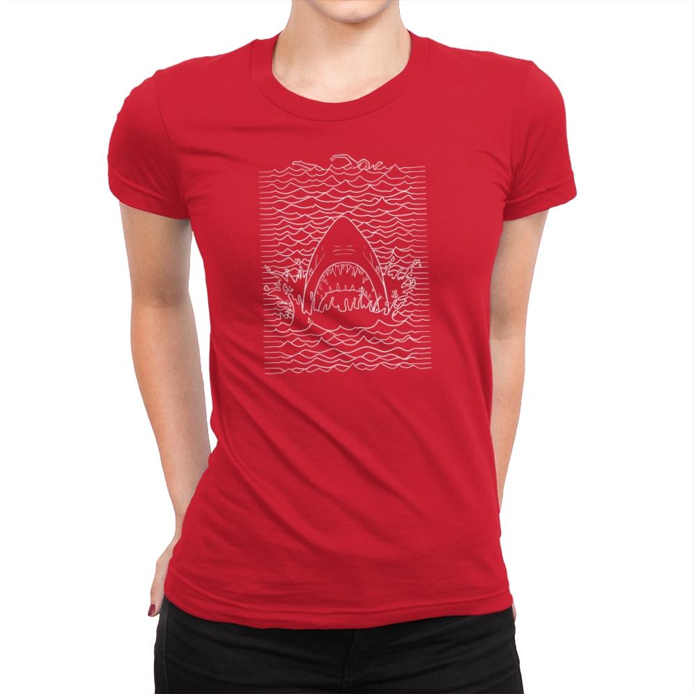 Jaw Division Exclusive - Womens Premium T-Shirts RIPT Apparel Small / Red